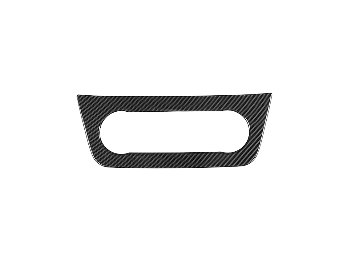Friso Decorativo em Fibra de Carbono para o Painel de Controlo do Ar Condicionado para Mercedes benz Classes Ml, Gl, Gle, Gls (x166 / W166)