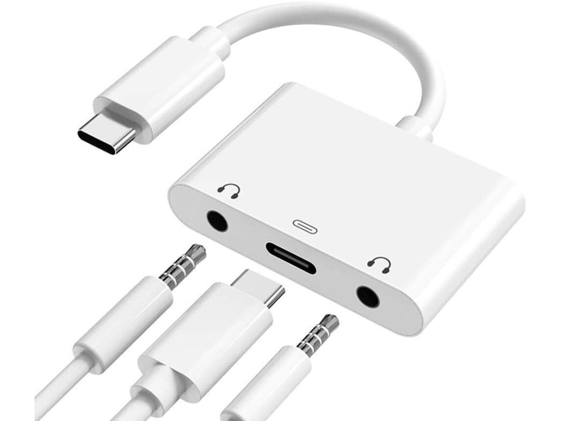 Adaptador Conversor De Áudio Estéreo Externo Usb, C Para Placa De Som Tipo, C