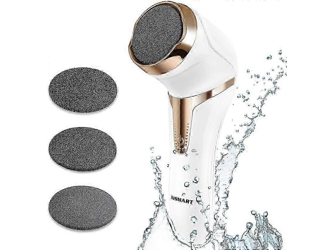 Conjunto de lixa elétrica para pés, removedor de pele dura à prova d'água e pedicure recarregável. -SLOWMOOSE