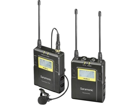 Kit Microfones Lapela  UWMIC9 (TX9 + RX9)