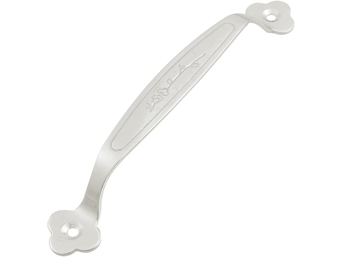 Puxador De Metal Aexit Estilo Flor Ameixa Para Portas E Janelas, Com 14, 7cm De Comprimento