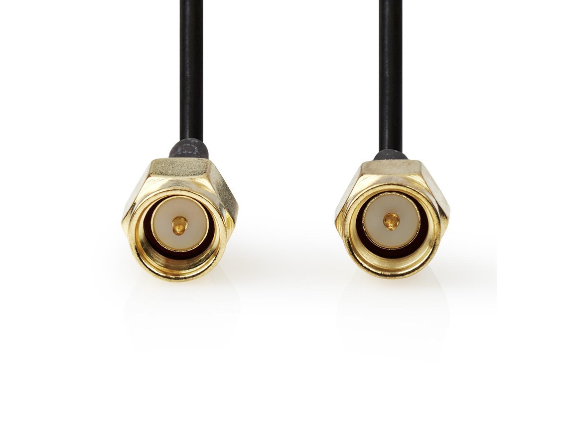 Cabo De Antena Sma Macho-Sma Macho 3M Preto