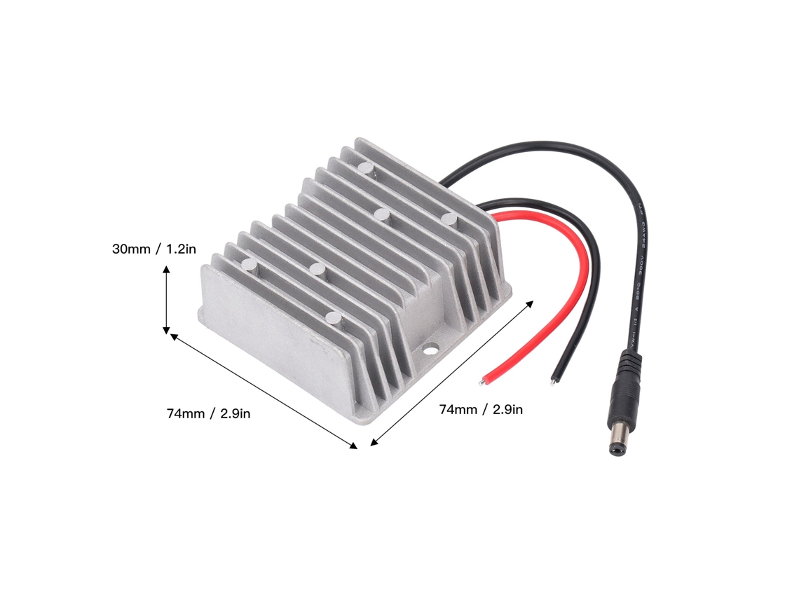 Laxiscreed Conversor Dc 48v Para Ac 12v À Prova De Água Com Alta Eficiência