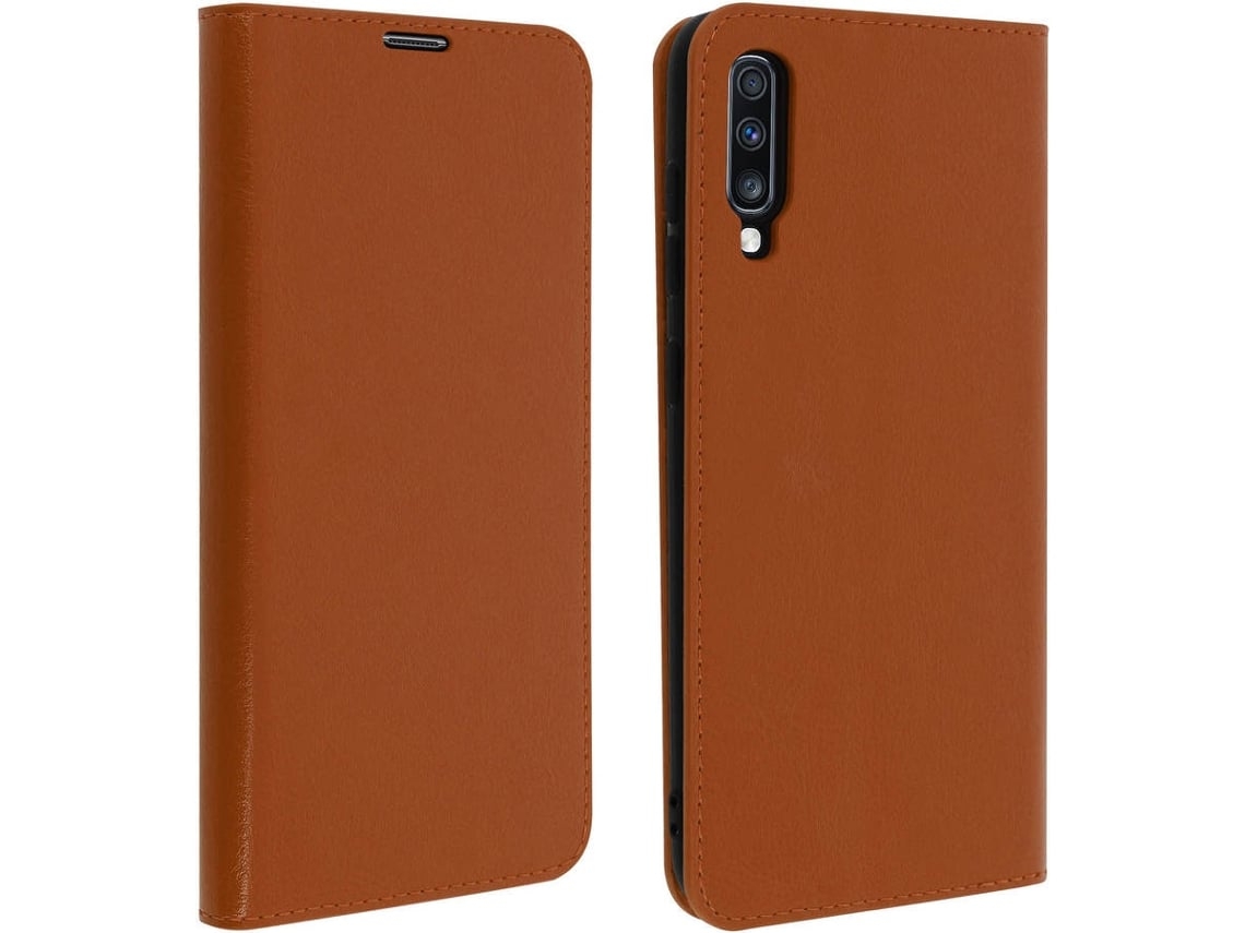 Capa Para Samsung Yemaesre Pele Castanho