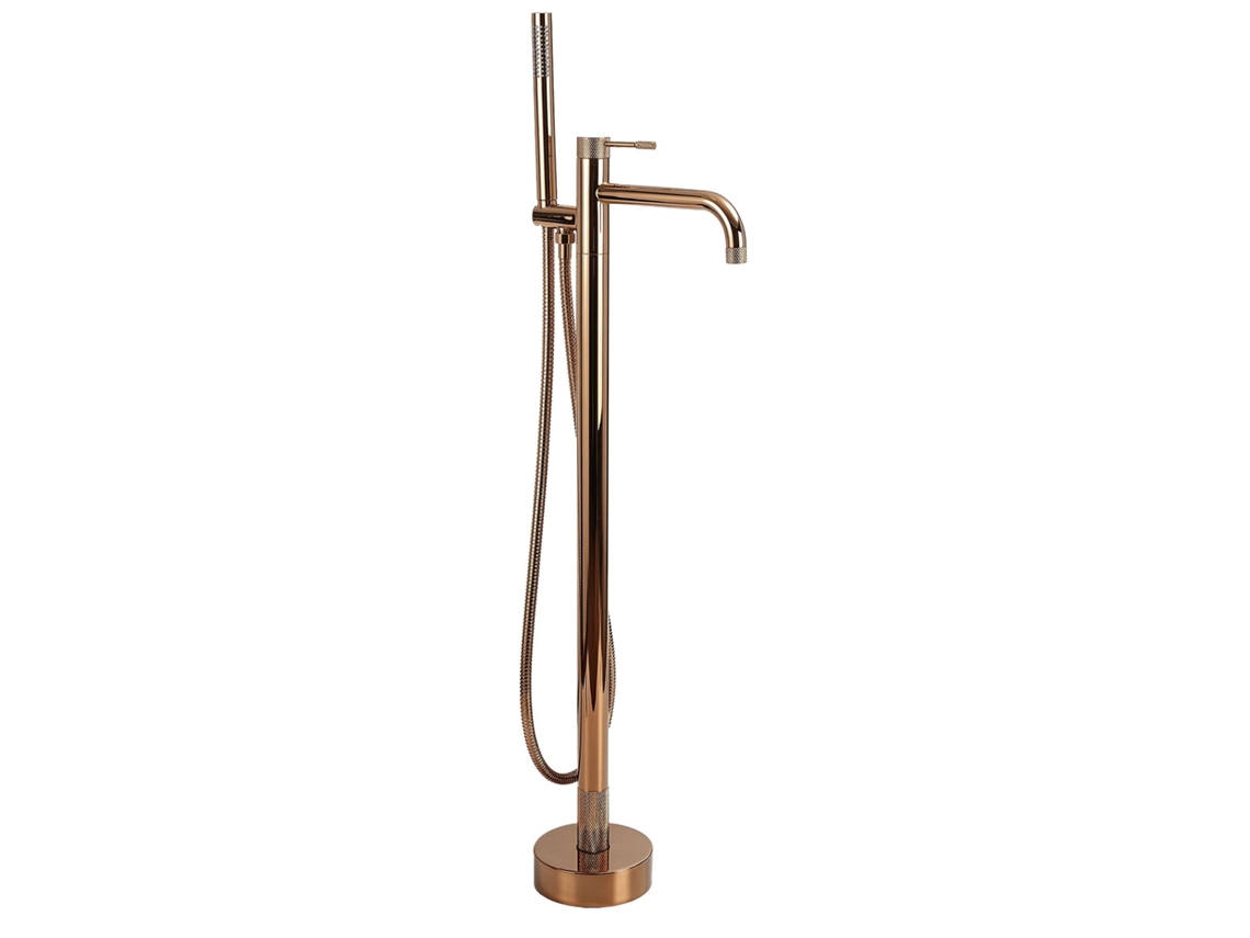 Grifo de Bañera de Suelo REA Venti Copper 21 X 10 X 115 Cm