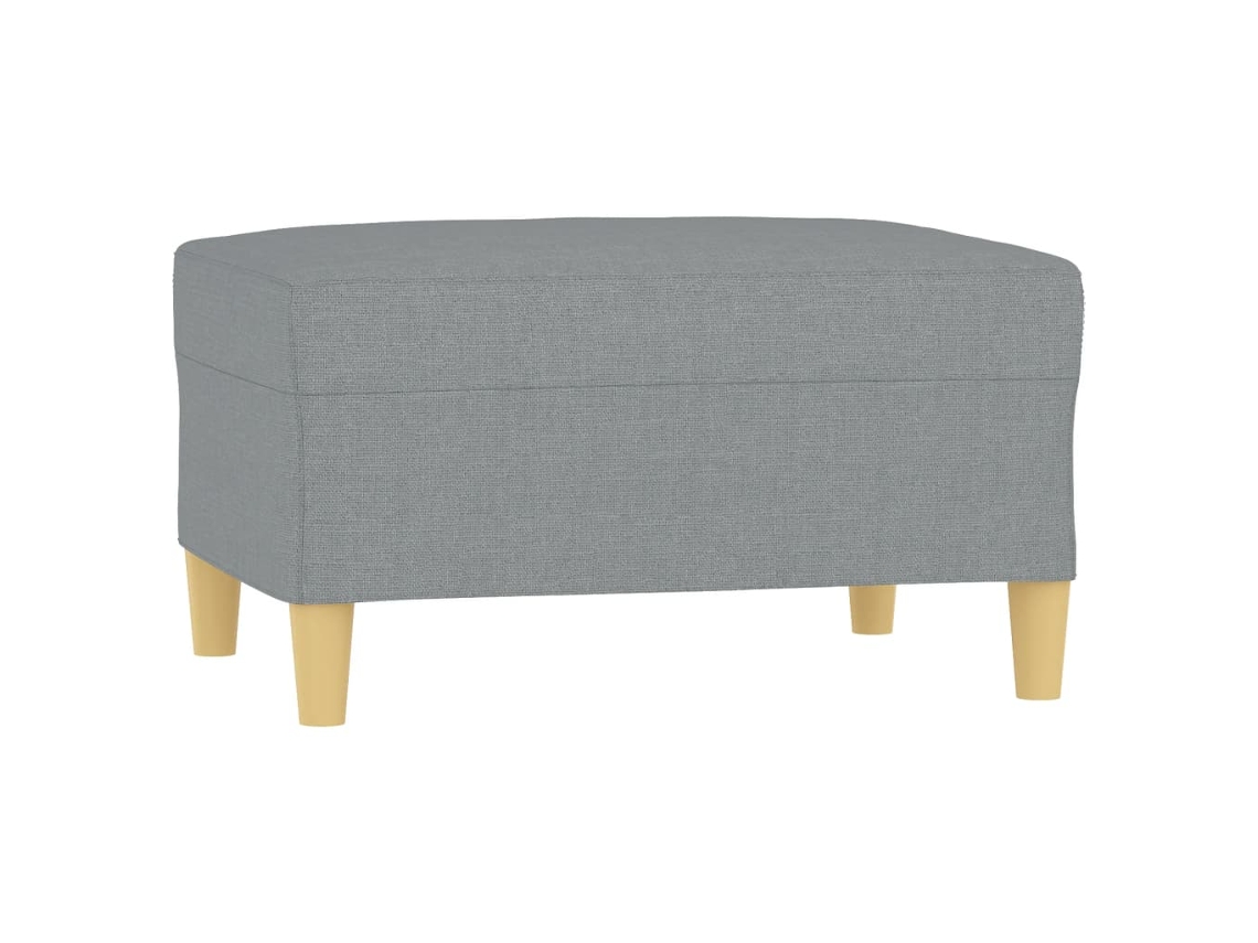 Footstool, Footstools Vidaxl Cinzeto Tecido (70 X 55 X 41 Cm)