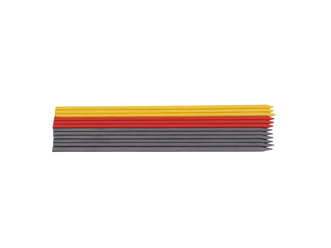 Conjunto De Lápis De Carpintaria Laxiscreed Com 2,8mm De Cores Variadas Para Marcações Precisas