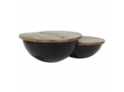 Mesa de Apoio DKD HOME DECOR (Madeira - 76 x 114 x 33 cm)
