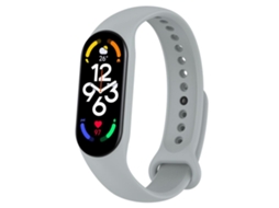 Aetheria pulseira de Substituição em Silicone para Xiaomi Band 7 Pulseira Transpiravel para Smartwatch