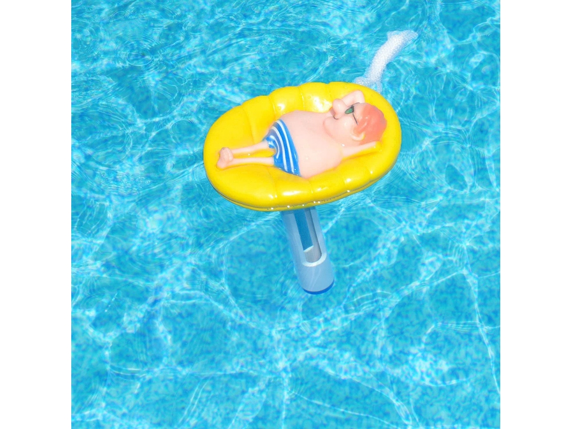 Termômetro Flutuante em Formato Desenho Animado AQUAFORGE para Piscinas, Spas, Jacuzzis, Aquários