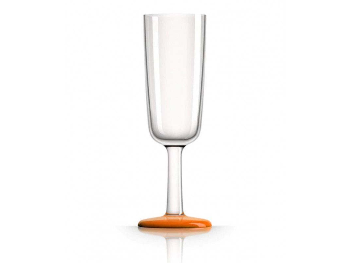 Taça de Champanhe 180Ml Transparenteplastimo