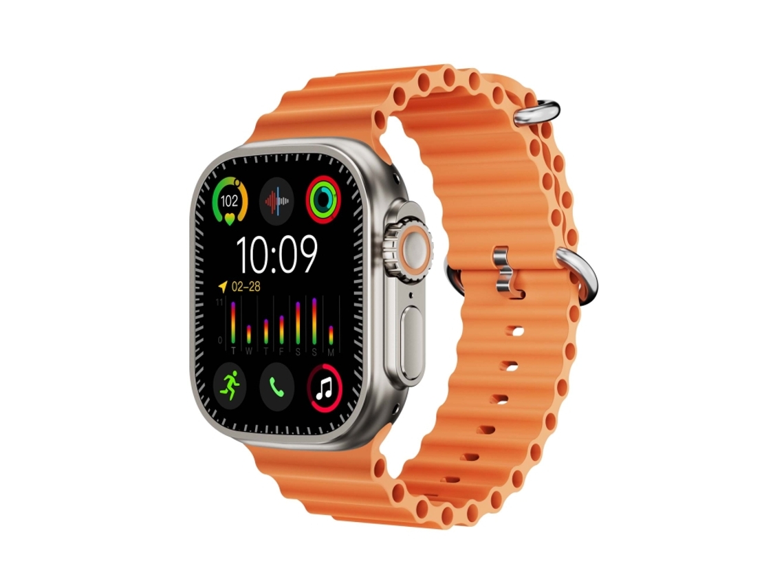 (dourado) Smartwatch esportivo de 2,2 polegadas