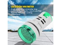 Luz Sinal Led Redonda Display Digital Ac