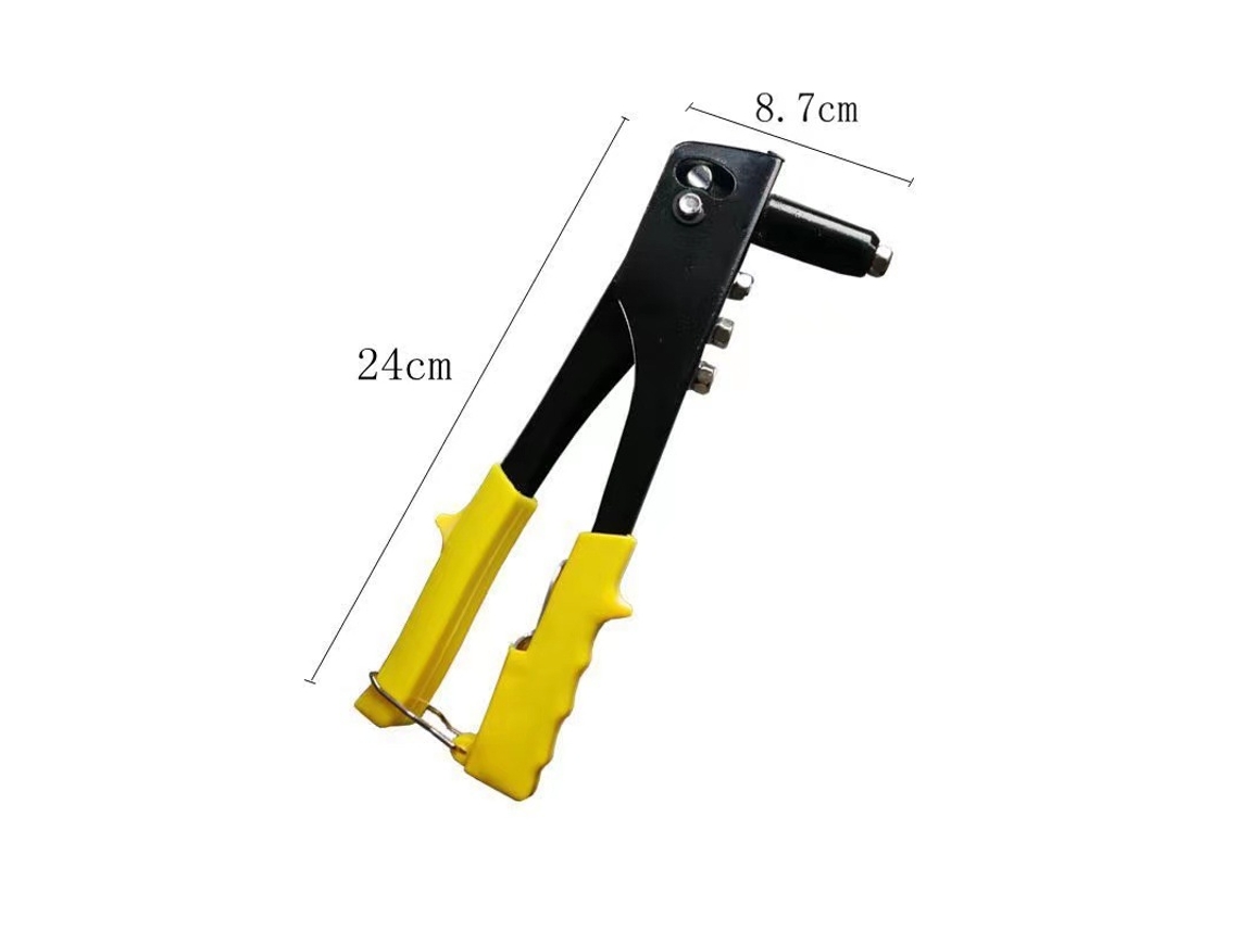 Alicate de Rebitar Padrão Tools 240 Mm Amarelo AQUAFORGE