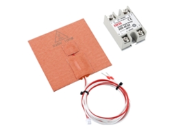 Almofada Aquecedora De Silicone, 100x100mm 100w 220v Para Impressora 3d, Relé De Placa De Construção