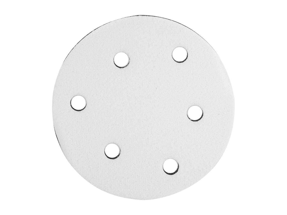 Almofada de espuma macia de 125 mm para discos de lixa de 6 furos