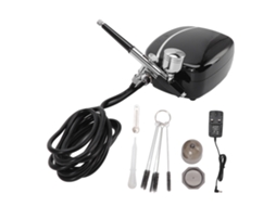 Mini Compressor de Ar para Aerógrafo, Bomba de Oxigênio, Limpeza e Pintura, 100-240V
