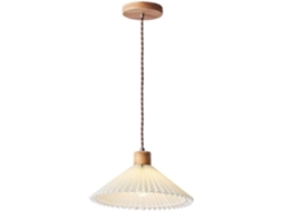 Lustre Nórdico Plissado Para Cabeceira, Ideal Para Casa, Quarto, Sala De Jantar Ou Mesa De Centro. L Gokoco