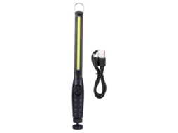 Lâmpada de Trabalho Cob Multifuncional com Carregamento Usb, Dimmer Contínuo e Base Magnética