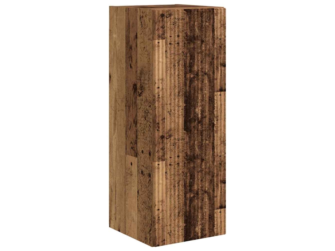 Armário de Tv de Parede Madeira Antiga com 30x31x80 cm MAISON EXCLUSIVE