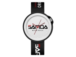 Relógio Esportivo De Quartzo Sanda 3200 Com Pulseira De Silicone Para Homens E Mulheres.