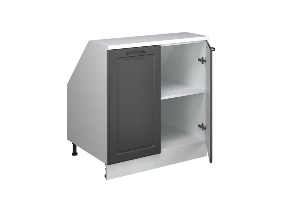 Móvel para Paredes Inclinadas Rion com 2 Portas 80x81,6x60 Cm VICCO