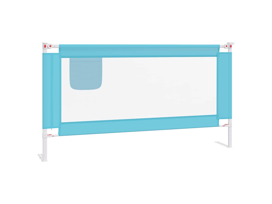 Bed Rail, Bed Rails Vidaxl Azul Tecido (160 X 25 Cm)