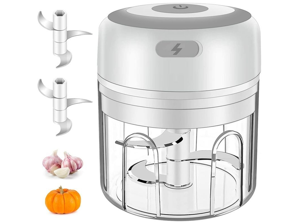 Moledor De Carne Elétrico Sem Fio 2025, Liquidificador Portátil Mini De 250ml Com 3 Lâminas Afiadas