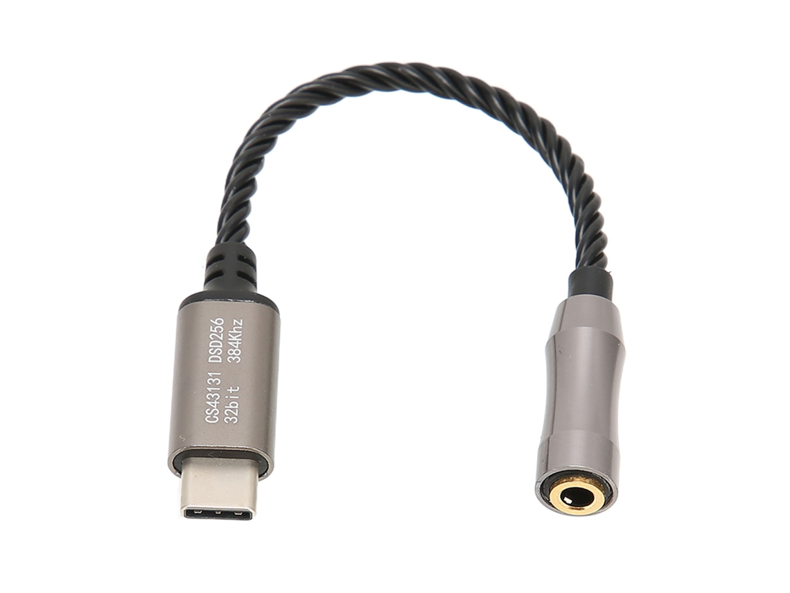 Amplificador de Fones de Ouvido Type C para 3.5mm Mali