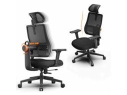 Magich003 Cadeira De Escritório Ergonômica Encosto Automático, Suporte Lombar Adaptativo, Apoio De Cabeça Ajustável, Profundidade Do Assento Newtral