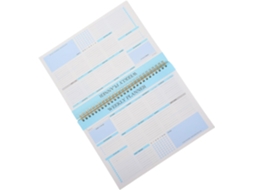 Agenda Semanal B5 Com, Capa Azul, Encadernação Espiral Resistente, Papel e Ferro, Caderno/Diário