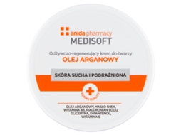 Medisoft Argan Oil Enriched Face Cream, 100ml Nourishes Regenerates Skin Anida