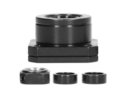 Base De Suporte Para Esfera De 12 Mm Em Aço Carbono, Compatível Com Cnc E Diversos Tipos De Parafusos Laxiscreed
