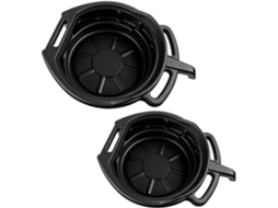 Conjunto de 2 peças para coletar óleo, prático para carros e fácil de usar.