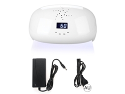 Lâmpada LED UV potente de 78 W para unhas com sensor automático e ventilador para secagem rápida de todos os géis de manicure.