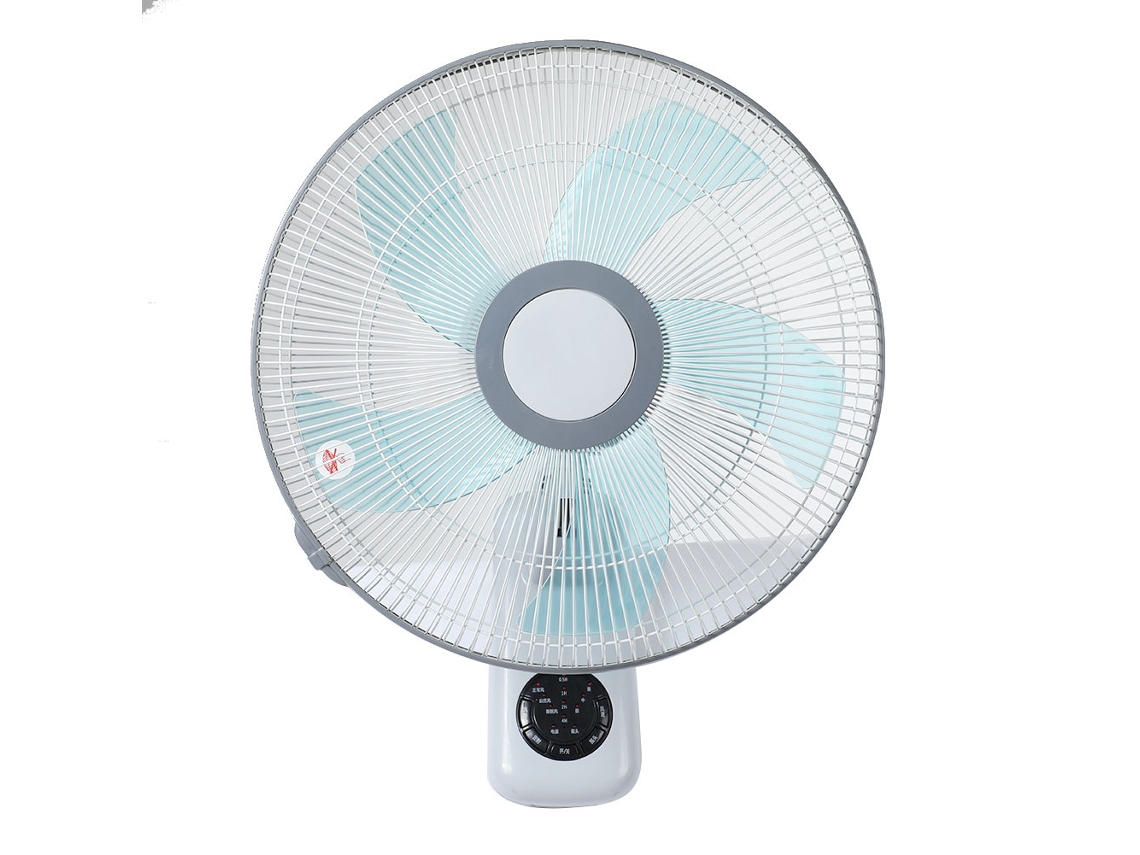 Ventilador De Parede Laxiscreed Com Controlo Remoto, Operação Silenciosa Para Residências E Dormitórios