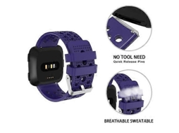 Pulseira Respirável Para Relógio Fitbit Versa Olysi Shop