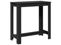 Bar Table, Bar Tables Vidaxl Preto Madeira Processada (n/a)