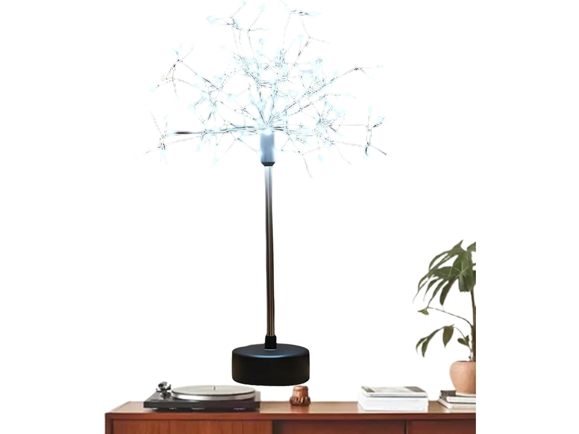 Luminária Em Formato De Galho Com Fio Cobre Flexível