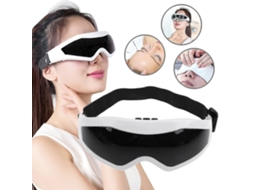 Massageador ocular elétrico vibratório recarregável para aliviar a fadiga ocular e a secura dos olhos.
