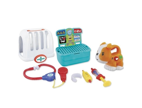 Maletin De Veterinario Con Cachorrito Interactivo Y Accesorios Jucosurp22