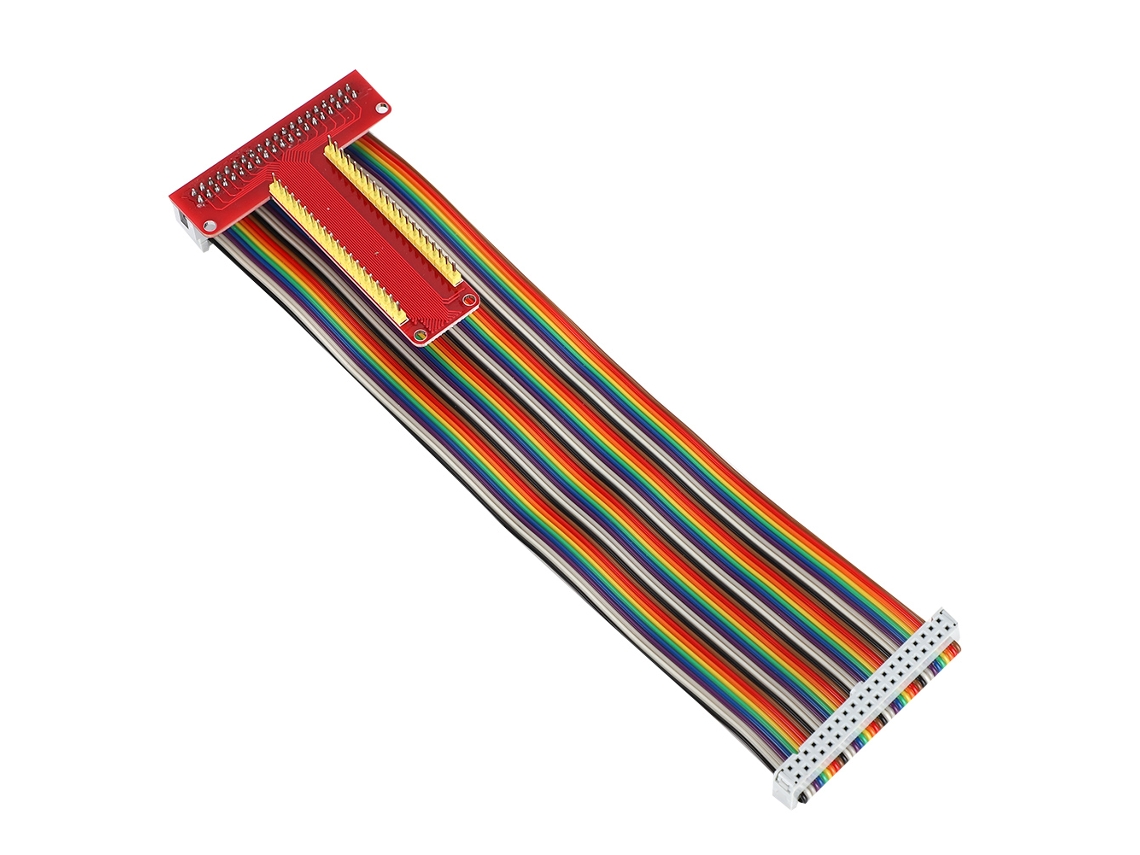 Placa De Expansão Laxiscreed Para Raspberry Pi Com Cabo De 40 Pinos E Adaptador Gpio