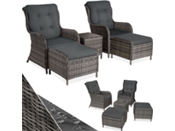 Conjunto de Rattan Benissa 22 TECTAKE