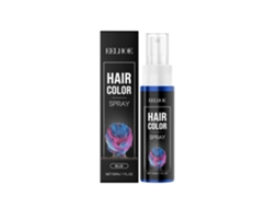 Tinta Temporária Azul para Cabelo Spray