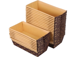 Conjunto De 25 Formas Papel Antiaderentes Para Torradas E Bolos, Fáceis Limpar, Ideais Confeiteiros