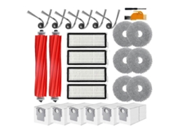 26pcs For 35a / 35s / Qr 798 / Qr 598 Replacement Parts Vacuum Brush Hepa Filter Mop Cloth Dust Bag