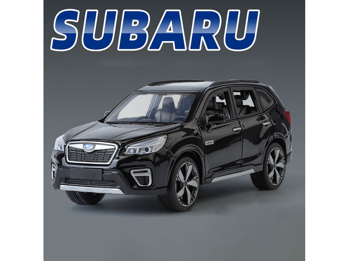 (preto) Miniatura De Carro Subaru Forester Suv Em Escala 1:30, Feita De Liga Metálica.