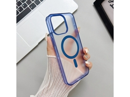 Capa Para Iphone 17 Fosca, Magnética, Em Acrílico Fosco, Resistente A Quedas.