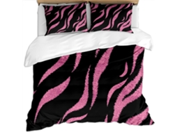 Capa de Edredom com 2 Fronhas 65x65cm em Microfibra Fronha 200x200cm,