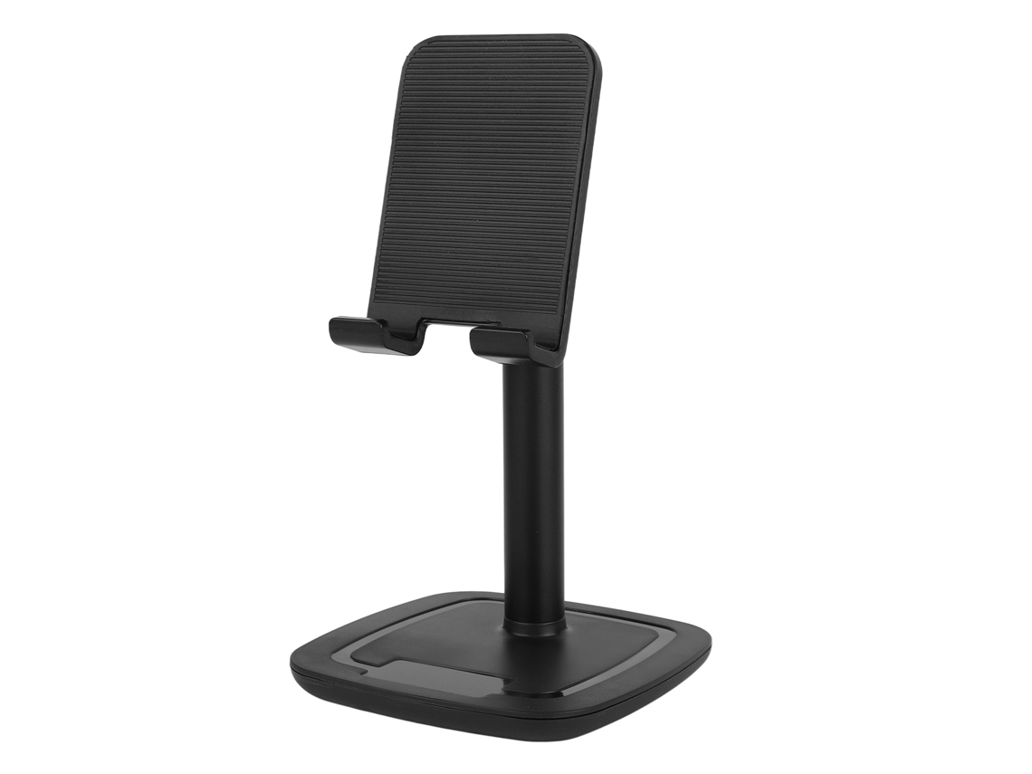Suporte para Telefone de Liga de Alumínio Preto para Mesa EOOCOO (plegável e Telescópico)